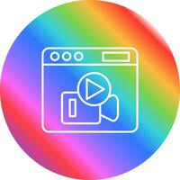 Vlog Vector Icon