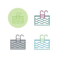 Swimming Pool Vector Icon