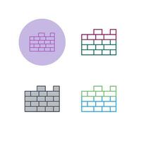 Bricks Vector Icon