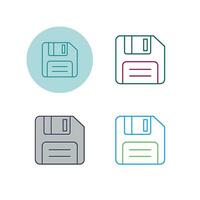 Floppy Disk Vector Icon