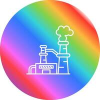 Nuclear Plant Vector Icon