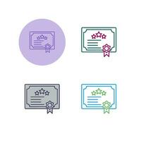 Diploma Vector Icon