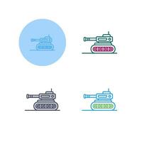 Tank Vector Icon