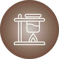Bunsen Burner Vector Icon