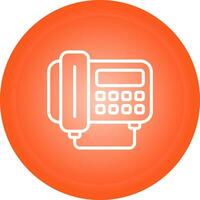 Fax Vector Icon