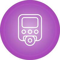 Portable DVD Player Vector Icon