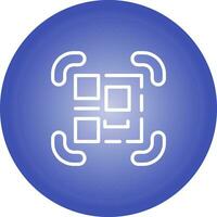 QR Code Scanner Vector Icon
