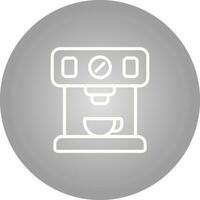 Coffee Maker with Wi-Fi Vector Icon