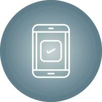 Self-Checkout Vector Icon