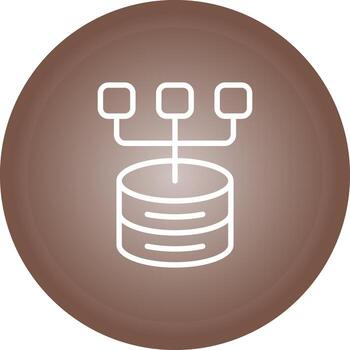 datos modelado vector icono