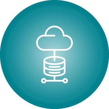Cloud Computing Vector Icon