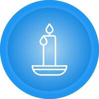 Emergency candle Vector Icon