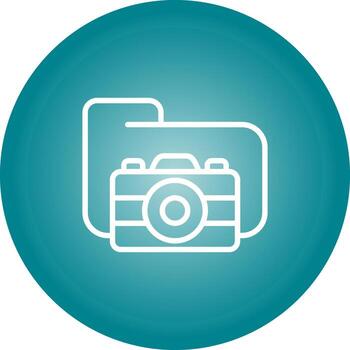 documento cámara vector icono