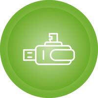 Smart Card Reader Vector Icon