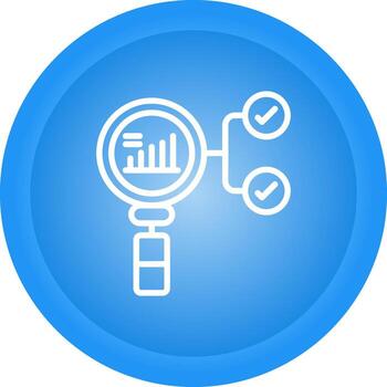 preceptivo analítica vector icono