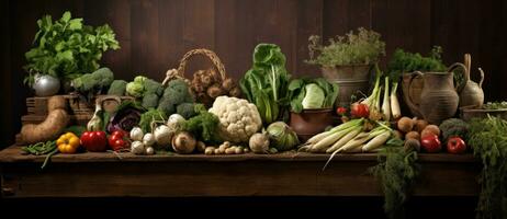 Vatiery of vegetables photo