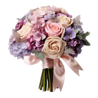 Wedding flower bouquet isolated png