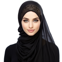 Beautiful arabian woman isolated png