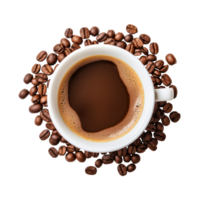 Cup of coffee isolated png