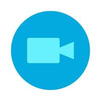 Screen Recorder Icon Vector Illustration. isolated on white background