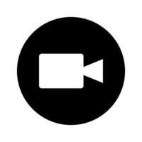 Screen Recorder Icon Vector Illustration. isolated on white background