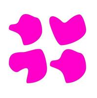 Blobs Element Design vector
