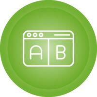 Multivariate Testing Vector Icon