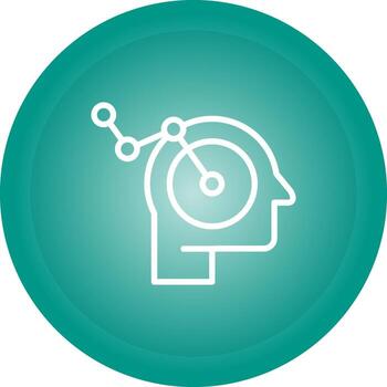 icono de vector de aprendizaje profundo