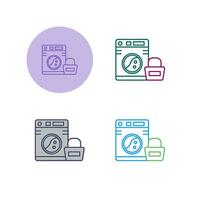 Laundry Vector Icon