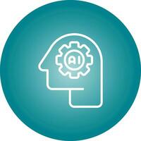 Artificial Intelligence Vector Icon
