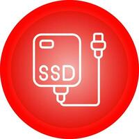 External SSD Vector Icon