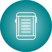 E-reader Vector Icon
