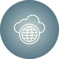 Cloud Network Vector Icon