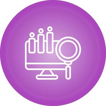 Big Data Analytics Vector Icon