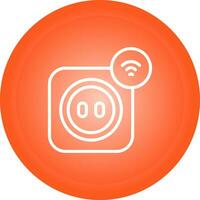 Smart Plug Vector Icon