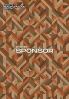 Vector Background Choco Geometric for Sport Jersey Sublimation Pattern Texture