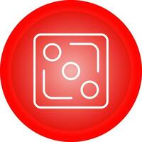 icono de vector de dados