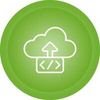 Cloud Deployment Vector Icon