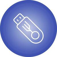 USB Flash Drive Vector Icon