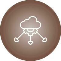 Network Load Balancing Vector Icon