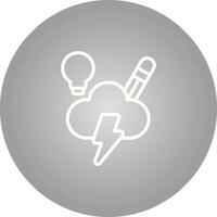 Brainstorming Vector Icon