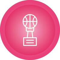 icono de vector de baloncesto