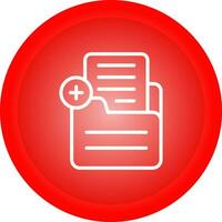 Document Add Vector Icon