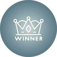 Winner Vector Icon