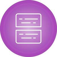 Document Split Vector Icon