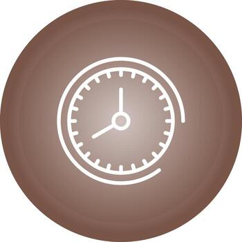 icono de vector de reloj