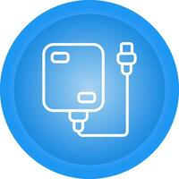 Portable Hard Drive Vector Icon