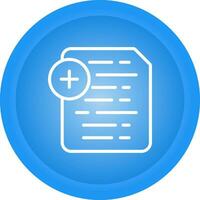 Document Insert Icon Vector Icon