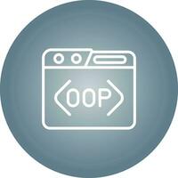 OOP Vector Icon