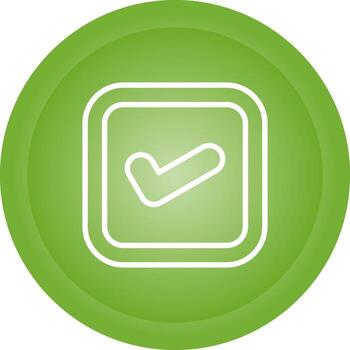 Checkbox Vector Icon